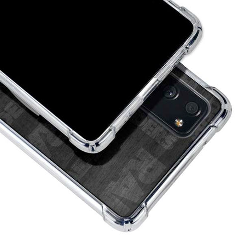 NFL Las Vegas Raiders Black & White Galaxy S20 FE Clear Case